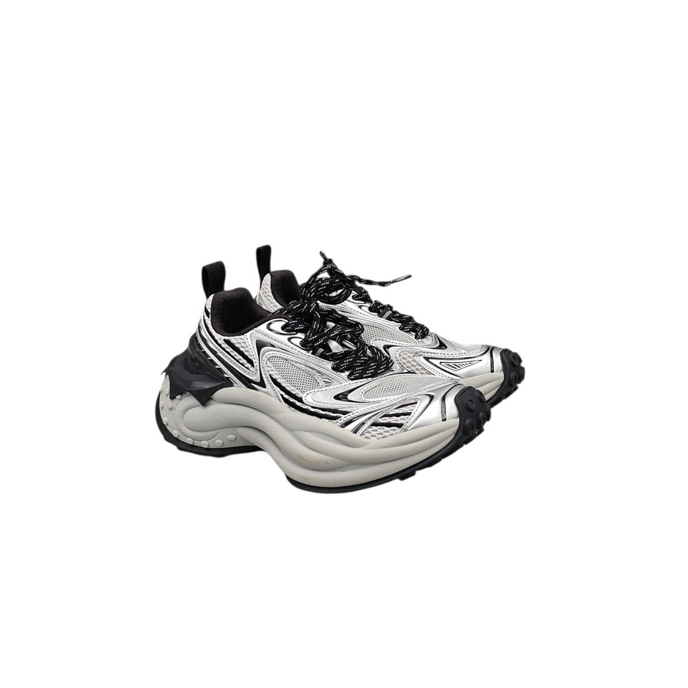OGR Men's Size 5.5 Women's 6.5 US EUC Doc‎ Ock Octopus 3d Grey Chunky Sneakers